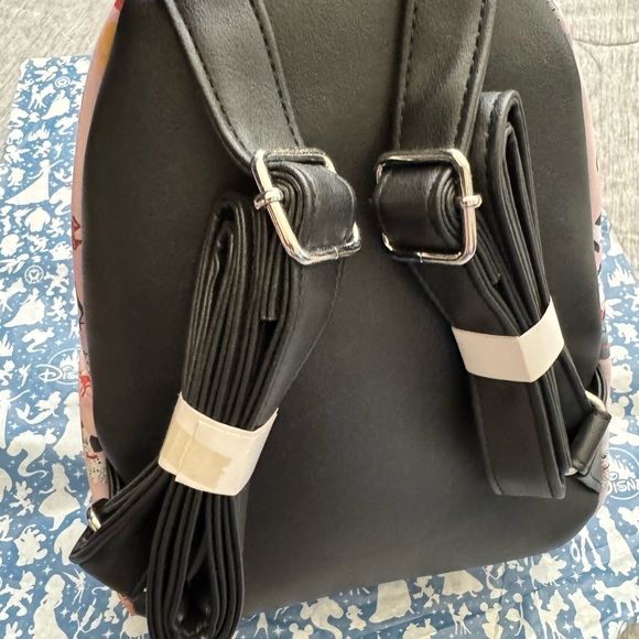 Loungefly Disney Dogs & Cats Pink Striped Backpack - Picture 3 of 6